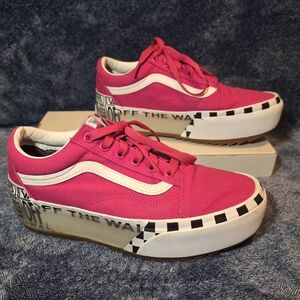 Vans Old Skool Stacked "Logo Stack - Cabaret" (US Women's 7.5)